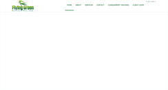 Desktop Screenshot of flyinggreen.co.in